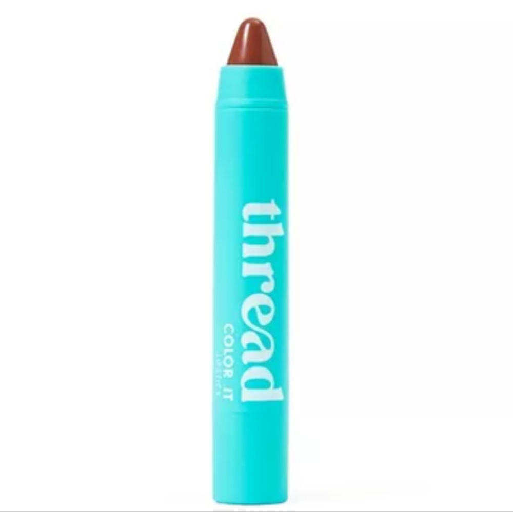 4/$25! THREAD BEAUTY Color It 2-in-1 Lip Liner + Lipstick Duo in Grace